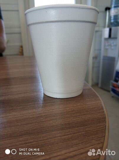 Стакан вспененный