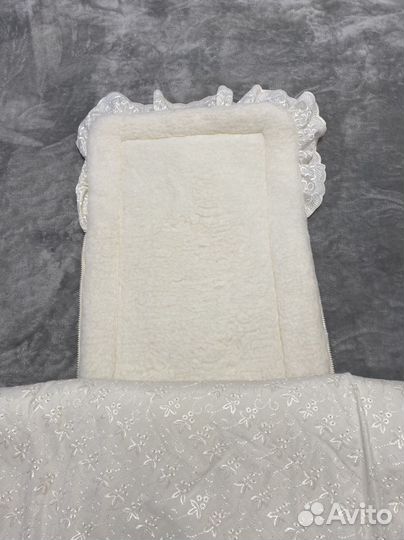 Конверт на выписку на овчине осень зима