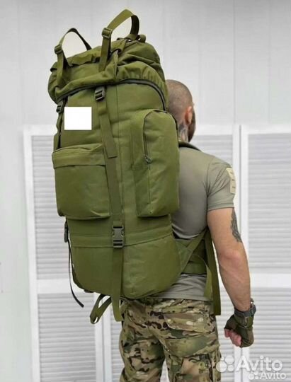 Тактический рюкзак 110л с каркасом(мох,олива,мульт