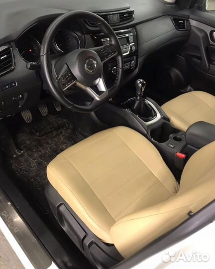 Автомобильные чехлы на Nissan Qashqai 2 (2014+)