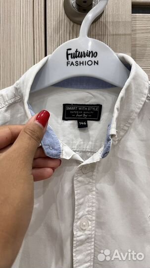 Рубашки школьные 140