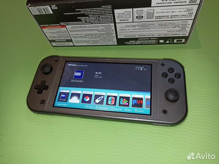 Nintendo switch lite dialga & palkia прошит 160gb