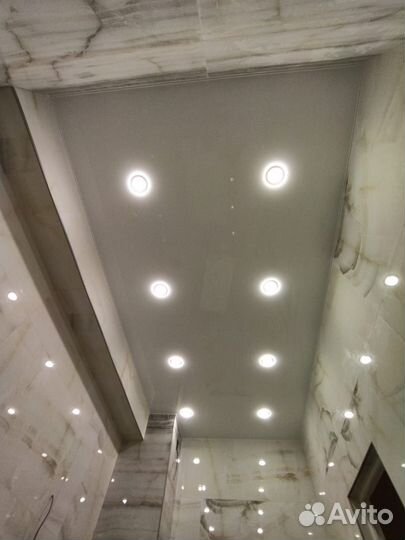 Натяжные потолки любой сложности