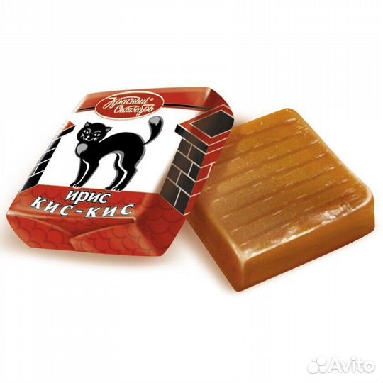 Конфеты ирис Кис-кис Красный Октябр 250г