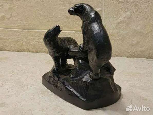 Статуэтка Скульптура каслинское литьё чугунное лит