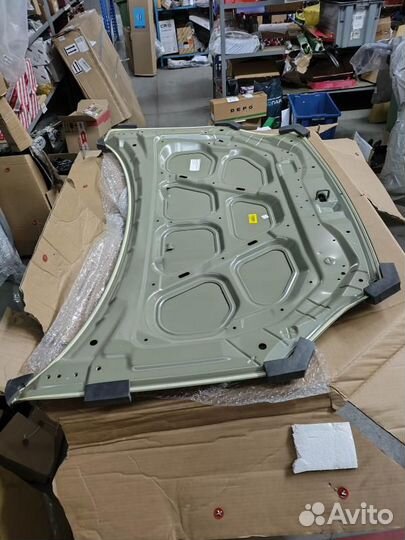 Sportage 05 капот (тычок)