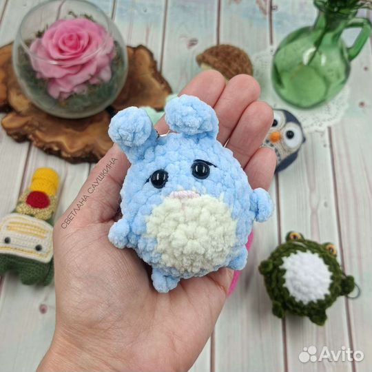 Игрушка в ладошку,брелок ручной работы