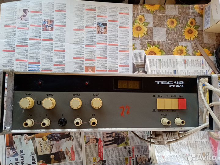 Источник питания - лабораторный. TEC 42