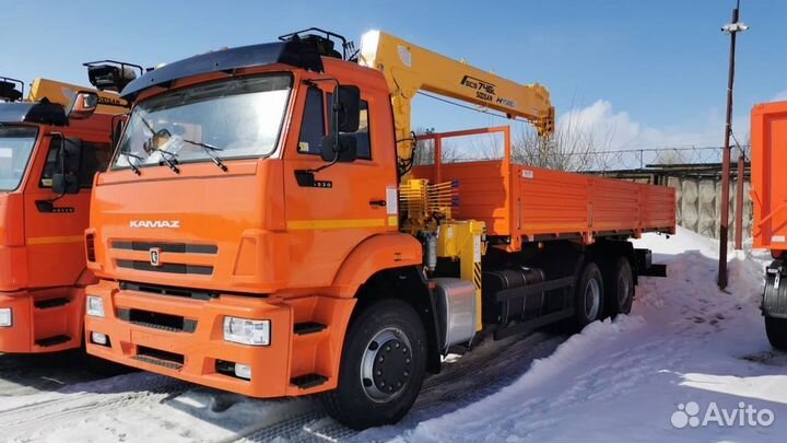 КамАЗ 6520 с КМУ, 2016