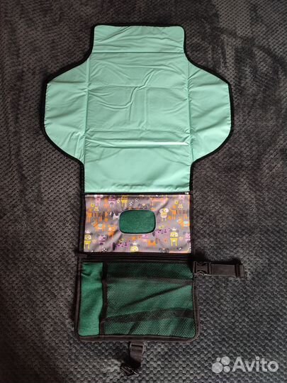 Пеленальный коврик органайзер vivacase, переносной