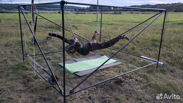 Тренажер Правило сборно-разборный на лебедке