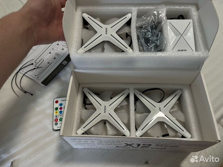 3шт. Комплект вентиляторов alseye (X12-Set-W)