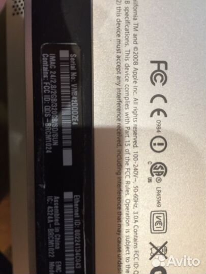 Продам iMac 24
