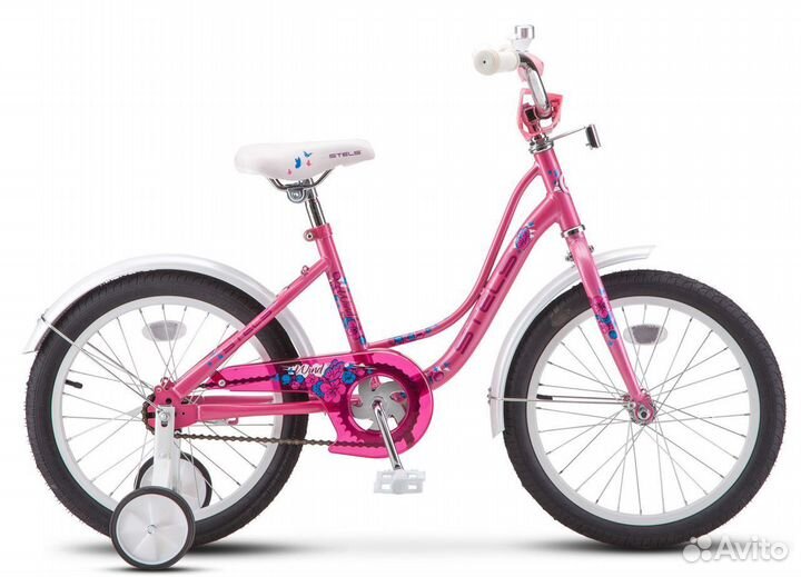 Детский велосипед Stels Wind 18д. розовый