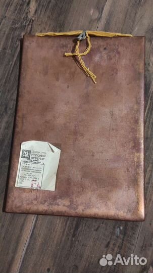 Плашка меднолитая Суздаль 5 эмалей