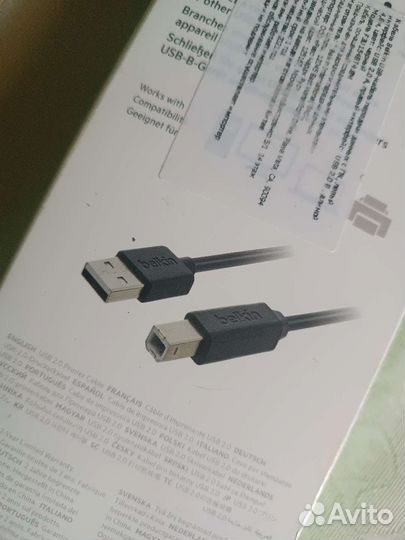 Кабель для принтера USB 2.0 /4,8 метра
