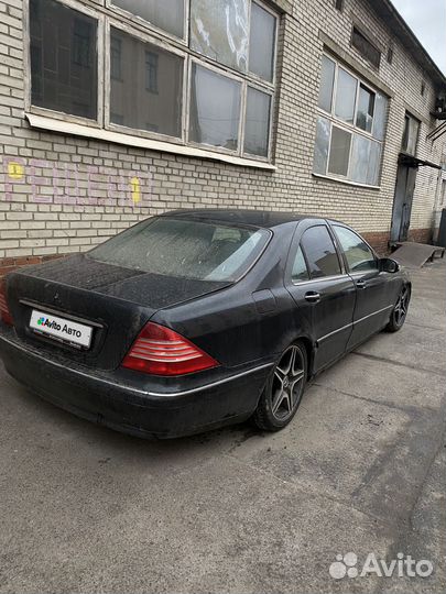 Mercedes-Benz S-класс 3.7 AT, 2003, 300 000 км