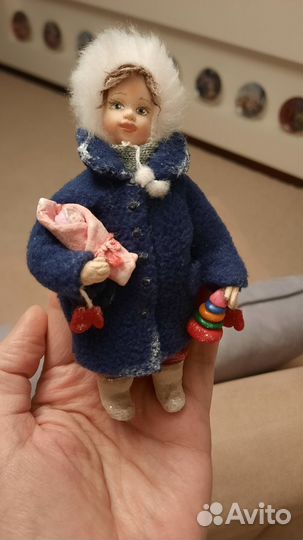 Интерьерная кукла ручной работы