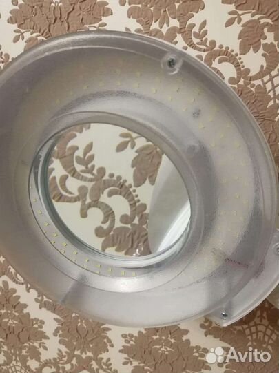 Лампа лупа напольная