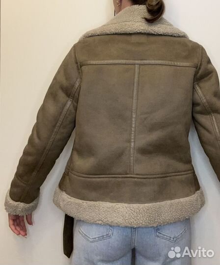 Дубленка женская 44