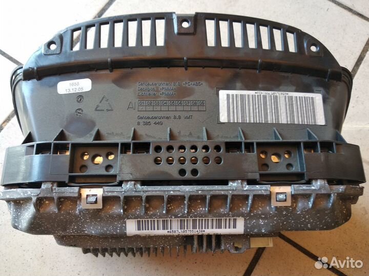 Бмв е65 е66 монитор широкий