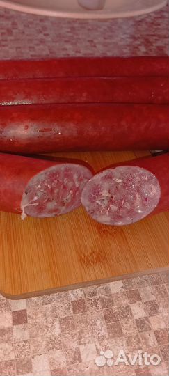 Домашняя колбаса мясо