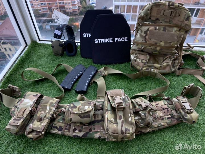 Тактический пояс штурмовика