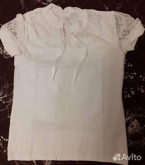 Блузка школьная новая р. 152-158
