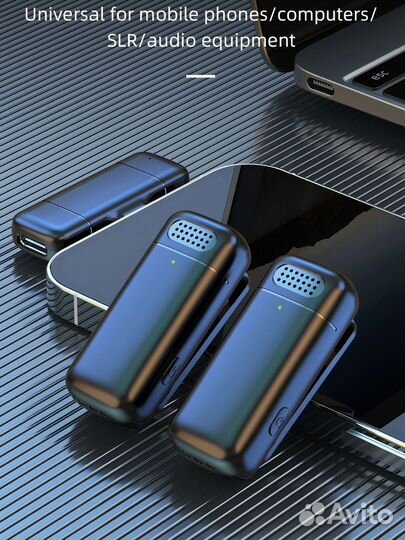 Беспроводной петличный микрофон