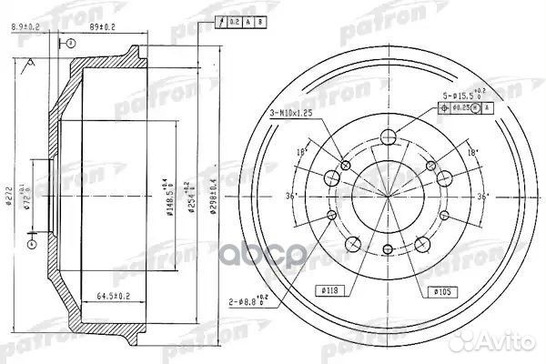 Барабан тормозной задн alfa romeo: AR 6 автобус