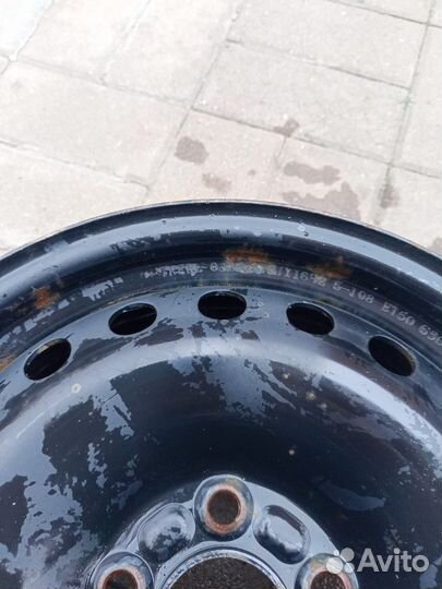 Диски штампованные r16 2шт