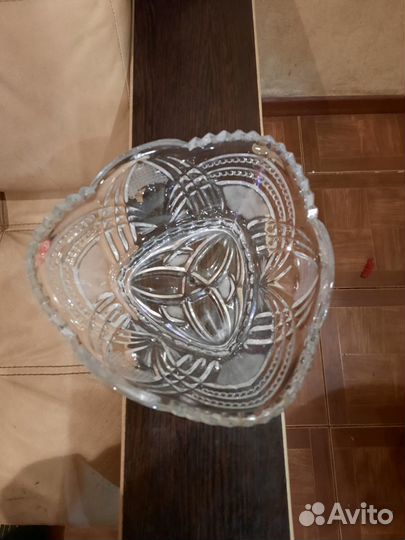 Хрусталь салатница