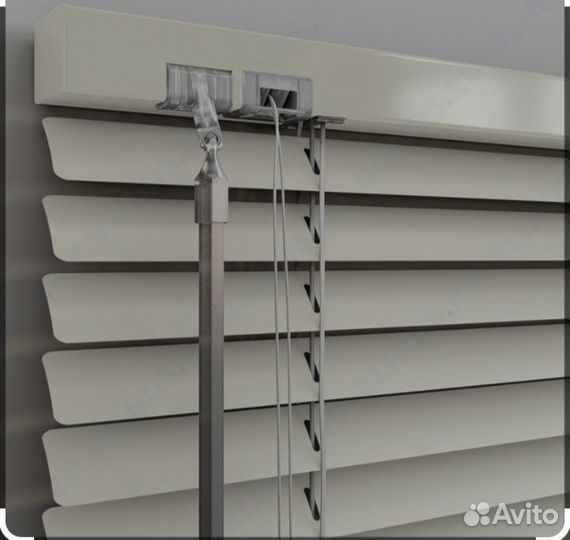 Жалюзи горизонтальные на окно