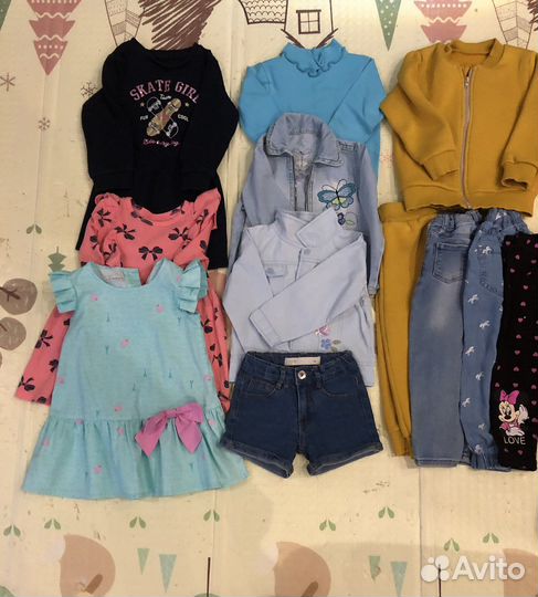 Детские вещи пакетом для девочеки 92-98