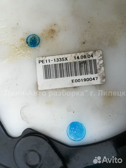 Насос топлинвый 2.5 л Mazda 6 GJ Мазда 6 Гджей