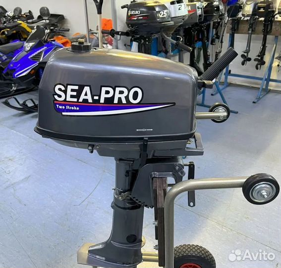 Лодочный мотор sea pro 5 (Новый витринный)