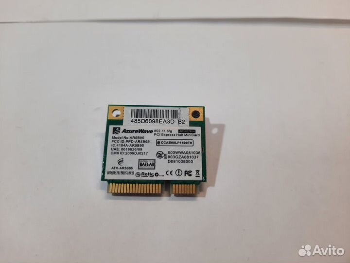 Модуль Wi-Fi ATH-AR5B95 Mini PCI-E Half 802.11 b