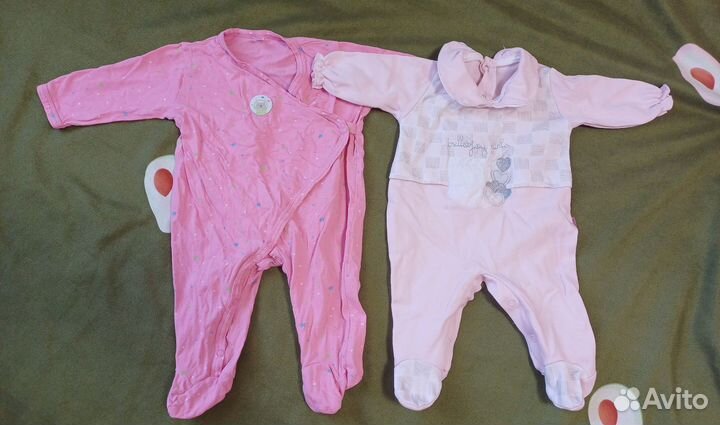 Вещи на девочку 56-62 размера, пакетом