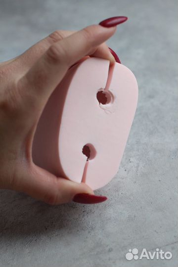 Клубника силиконовая форма для мыла и свечей