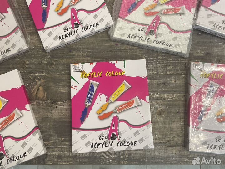 Профессиональная акриловая гуашь