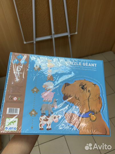 Пазл гигант djeco новый