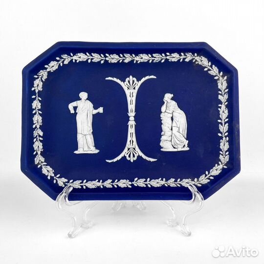 Антикварный поднос, Англия, Wedgwood, 1891-1908 гг
