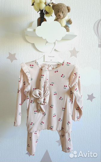 Комплект для девочки h&m 86