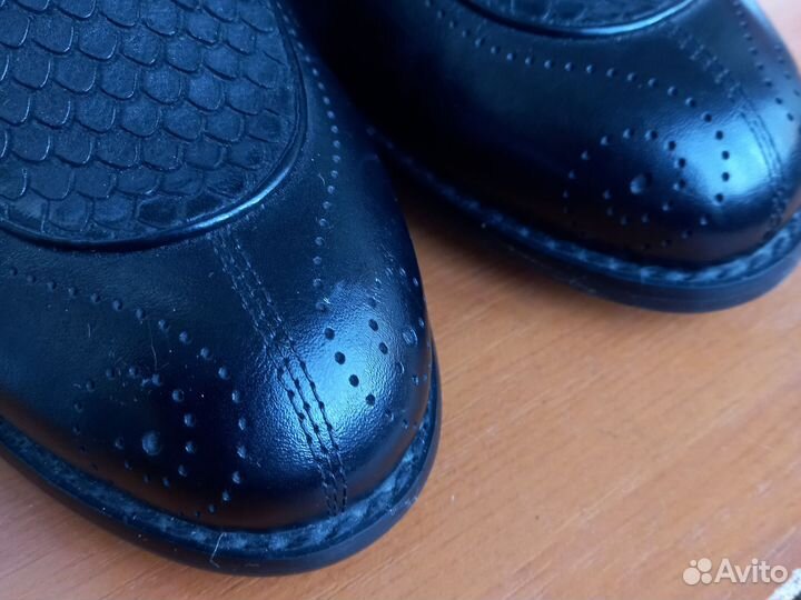 Туфли р.42 натур.кожа