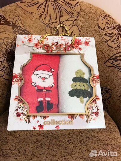 Новогодние полотенца