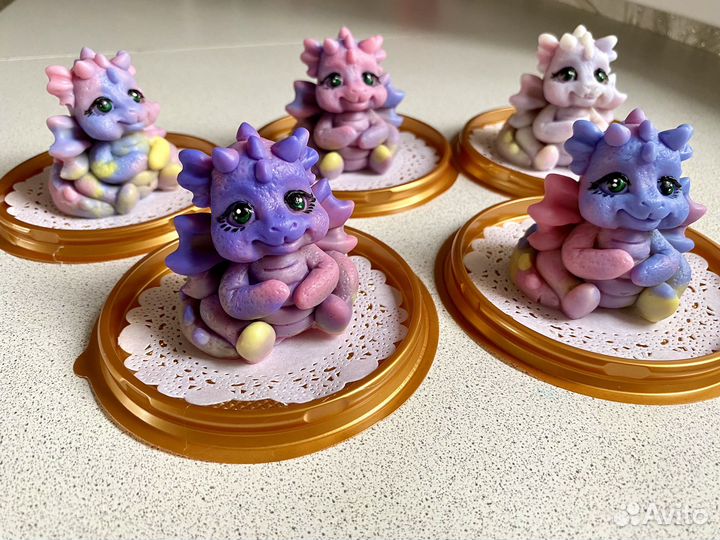 Мыло ручной работы дракончик дракон