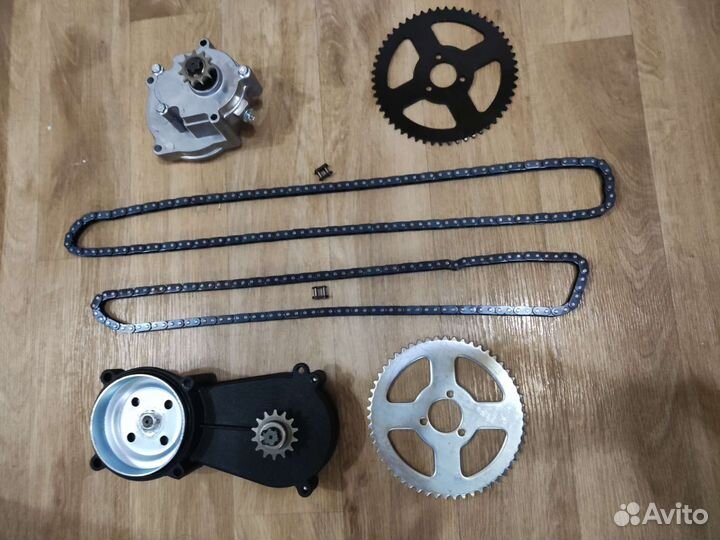 Редуктор на триммер для самоделок