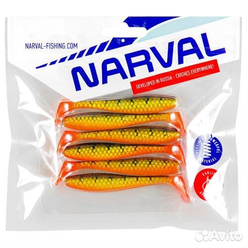 Силиконовая приманка Narval Choppy Tail 8cm #019