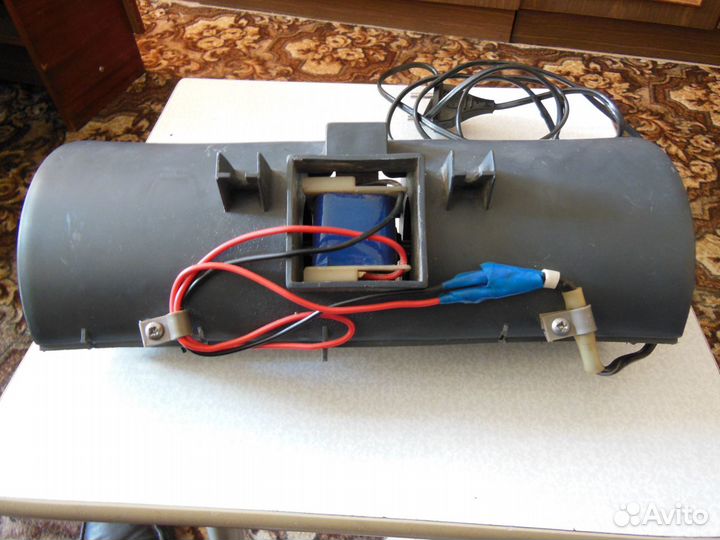 Вентилятор с двумя крыльчатками