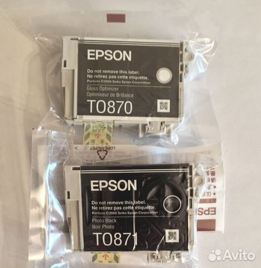 Картриджи epson